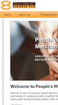 Mobile Screenshot of peoplesmerchant.lk